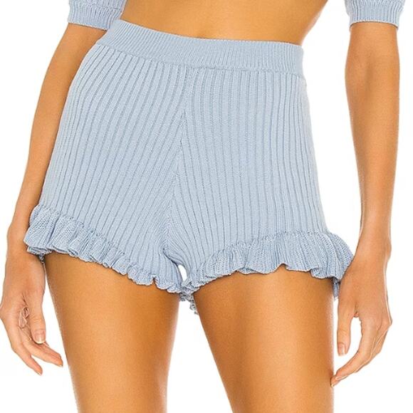 LPA Esther Short in Baby Blue NWT Size Small - Picture 2 of 4